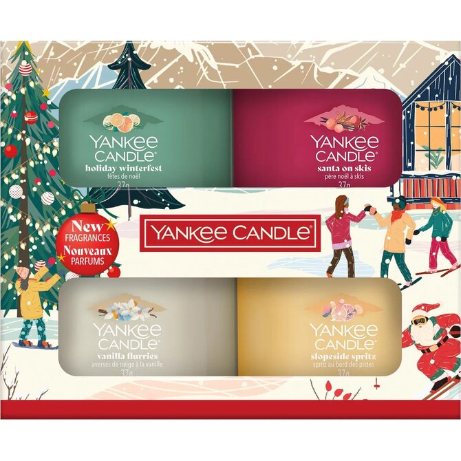 Yankee Candle Vánoční Set 2025 4×37 g