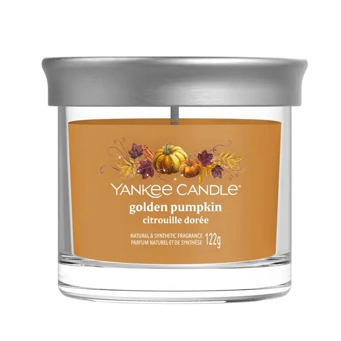Yankee Candle vonná svíčka Signature Golden Pumpkin 122 g