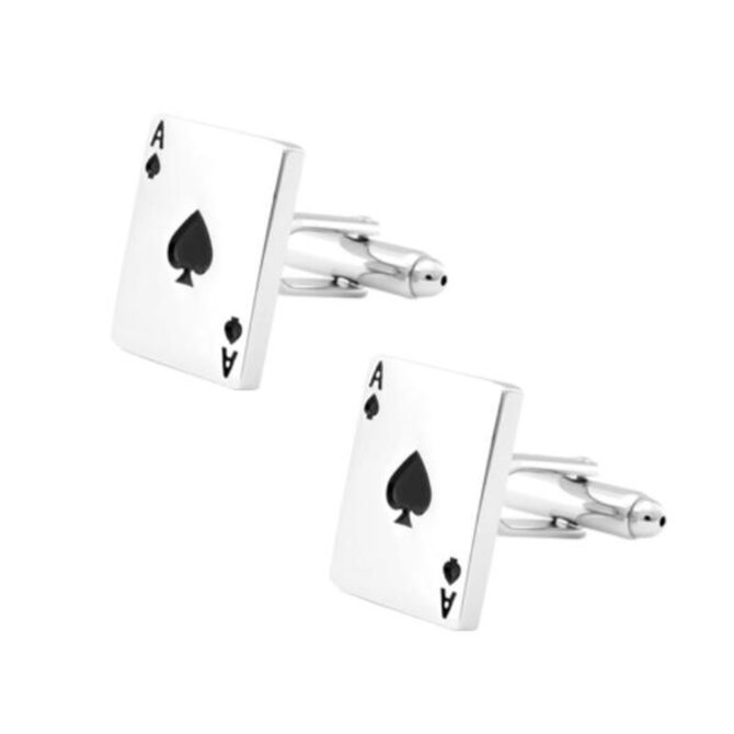 Manžetové knoflíčky - Poker eso (Ace)
