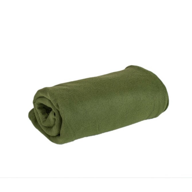 Fleecová deka zelená 150 x 200 cm zelené, mikrovlákno
