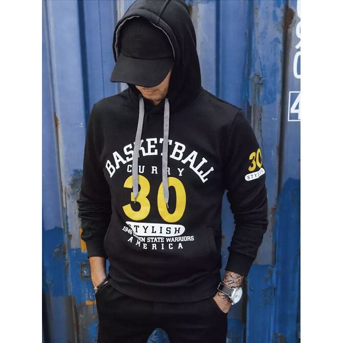 J.Style BX5298 pánská mikina černá 2XL černá, 2XL