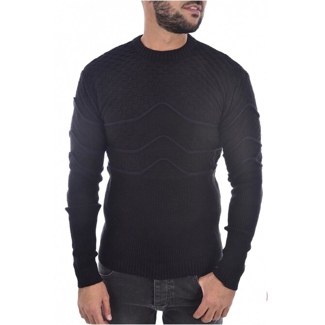 Goldenim Paris 1249 Svetr Černý XL černá, XL