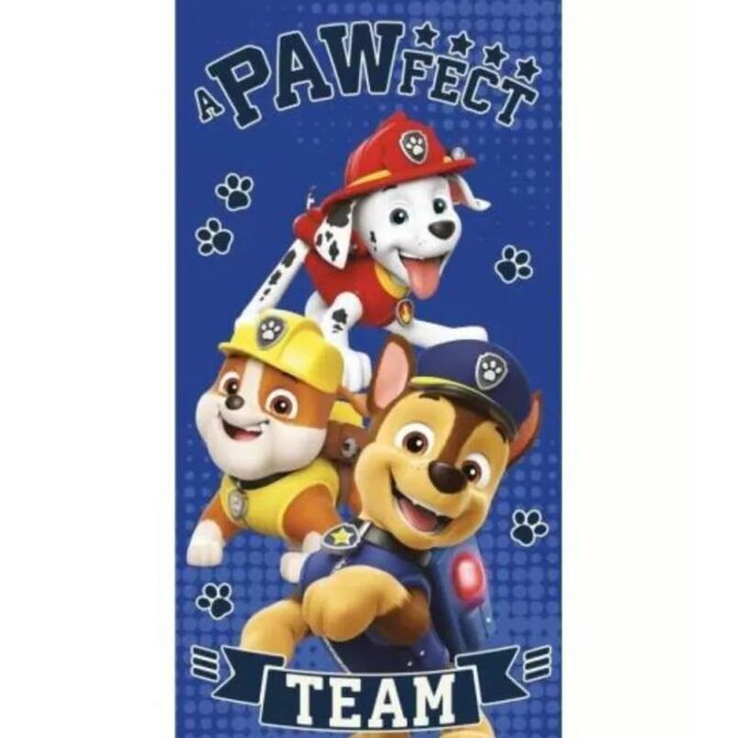 Jerry Fabrics Paw Patrol AYM074772 plážová osuška modrá 70x140 modrá