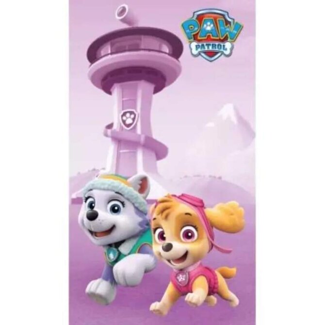 Jerry Fabrics Paw Patrol AYM074956 plážová osuška fialová 70x140 fialová