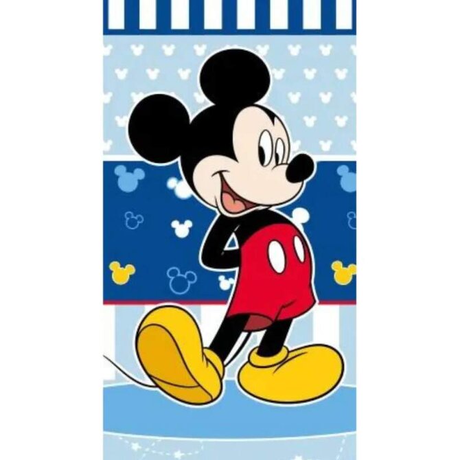 Jerry Fabrycs Disney Mickey Blue Towel JFK035672 plážová osuška modrá 70x140 modrá