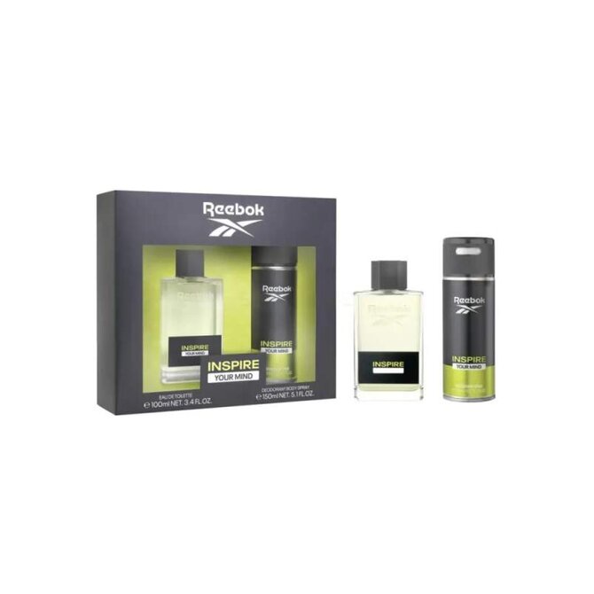 Reebok Inspire Your Mind pánská sada EDT 100 ml+deodorant ve spreji 150 ml