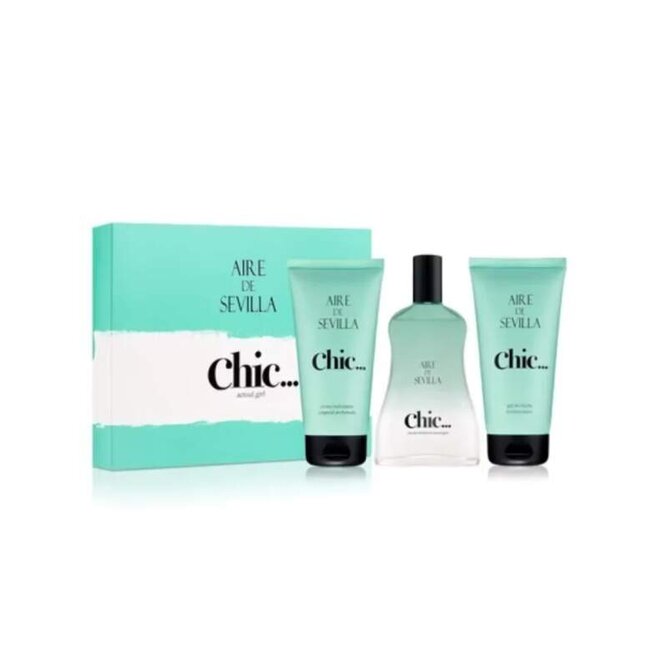 Instituto Español Aire De Sevilla Chic dámská toaletní voda 150 ml+gel 100 ml+krém 100 ml