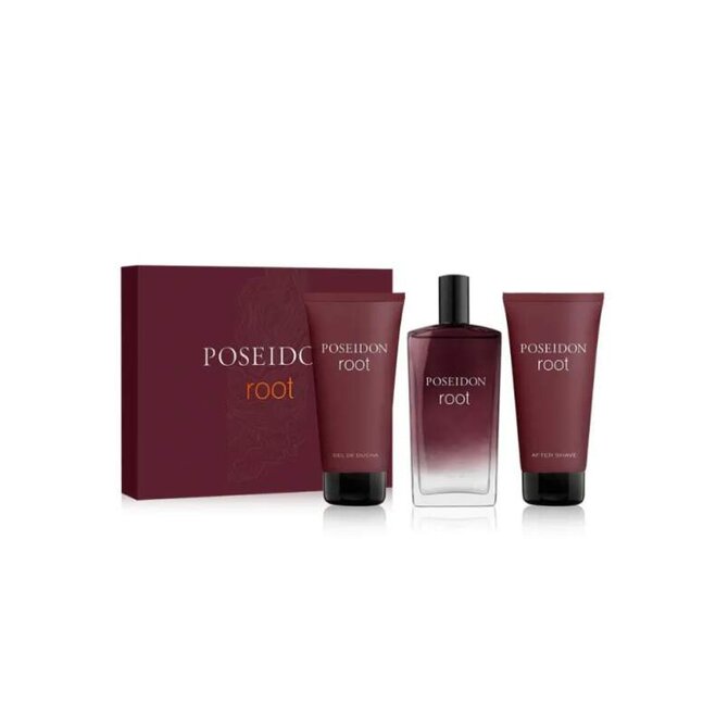 Poseidon Root Vapo pánská sada EDT 100 ml + After SH 100 ml + Gel 100 ml