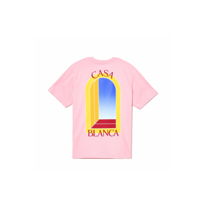 Casa Blanca MS23-JTS-001-19 Tričko Růžové XXL růžová, XXL