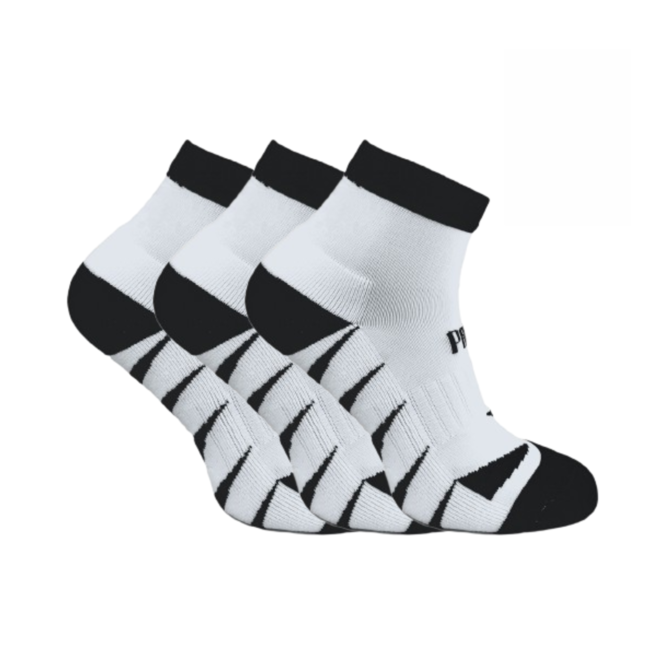 Raj Pol Pation Sport 714285 3/4 Socks 3 Pack White/Black 35/38 bílá/černá, 35/38