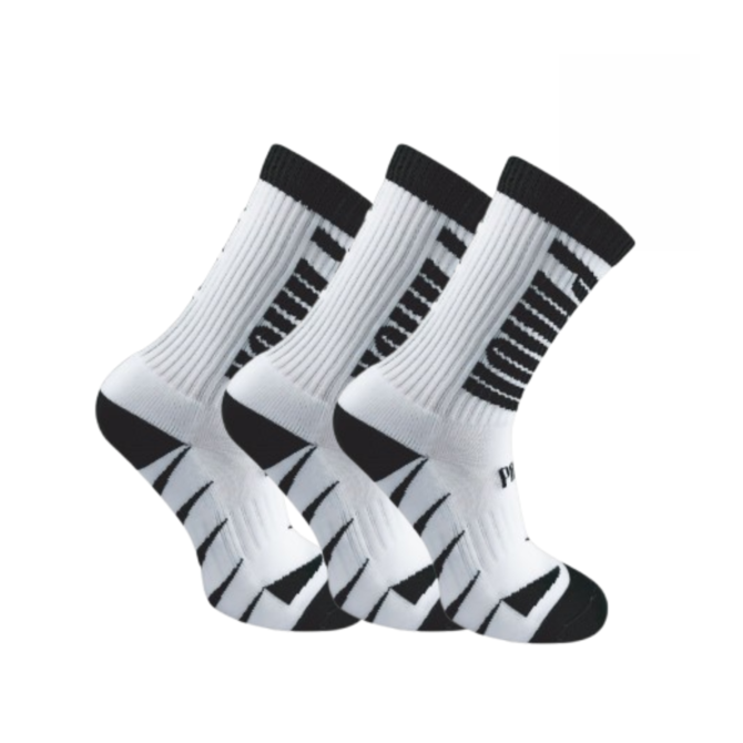 Raj Pol Pation Sport 714315 Socks 3 Pack White/Black 35/38 bílá/černá, 35/38