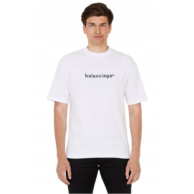 Balenciaga 620969 TIV50 Tričko Bílé XS bílá, XS