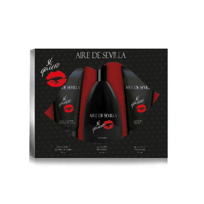 Instituto Español Aire De Sevilla Si Quiero Women EDT 150 ml+150 ml krém+150 ml gel