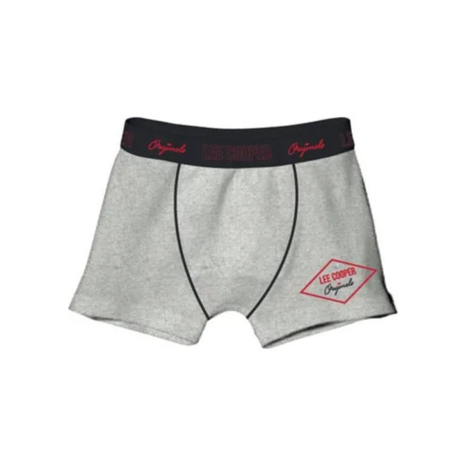 Lee Cooper bavlněné Boxerky šedé L šedá, L