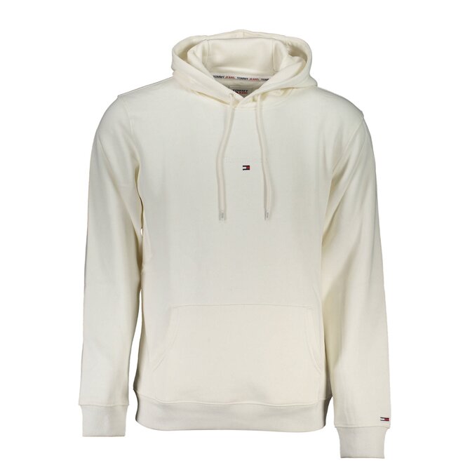 Tommy Jeans DM0DM16800 Pánská mikina bílá XL bílá, XL
