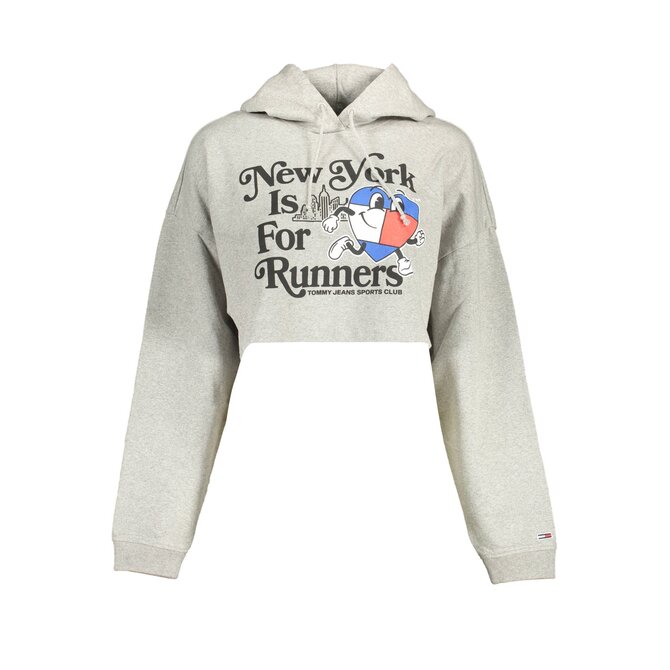 Tommy Jeans DW0DW14872 Dámská mikina šedá L šedá, L