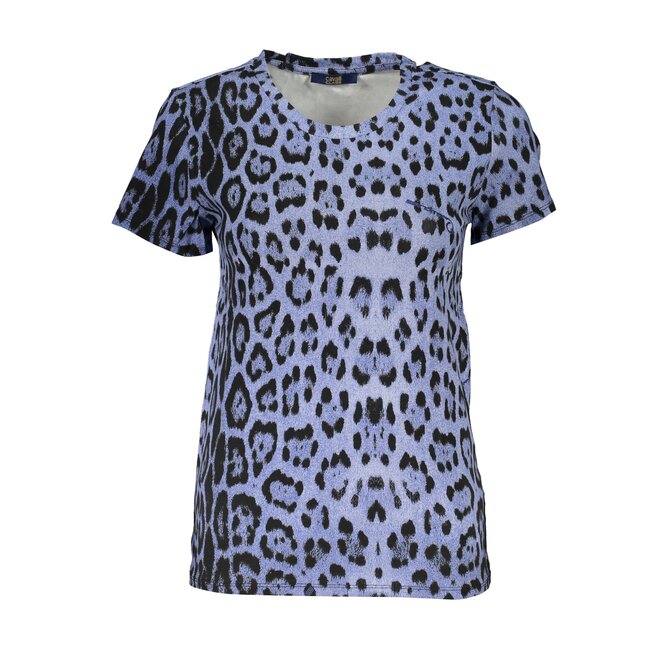 Class Cavalli RXT62PJFH68 Dámské tričko modré XS modrá, XS