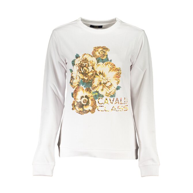 Cavalli Class RXT67BCF062 Dámská mikina bílá 2XL bílá, XXL