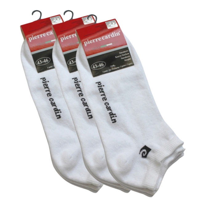 Pierre Cardin 748051 Socks 3 Pack bílé bílá, 43-46