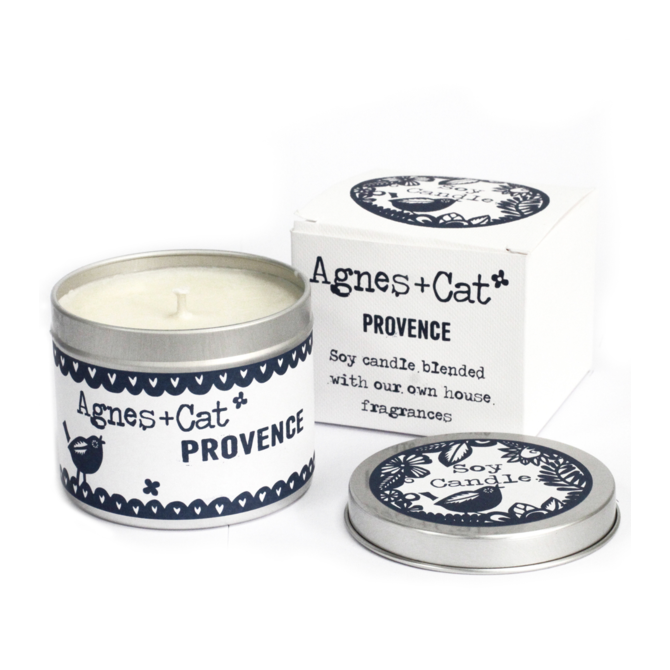 Awm Svíčka v Plechovce - Dárkové Balení - Provence 200g