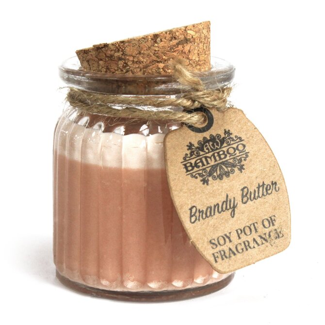 Awm Sójová Vonná Svíčka - Brandy Butter 60g