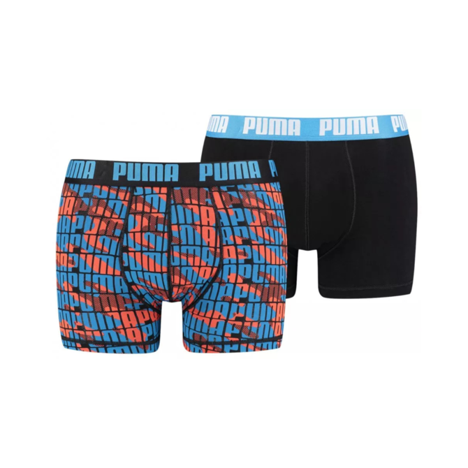 Puma 701210978-003 Boxer 2 Pack černá/camo L černá/Camo, L
