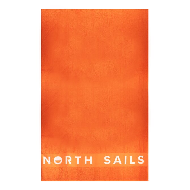 North Sails 623267000 Plážová osuška oranžová 100x160 cm oranžová