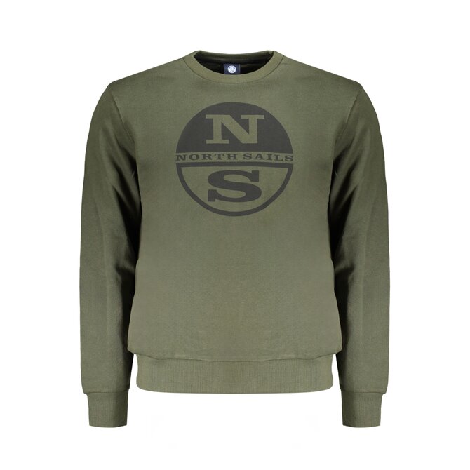 North Sails 902473000 Pánská mikina armádní zelená S armádní zelená, S