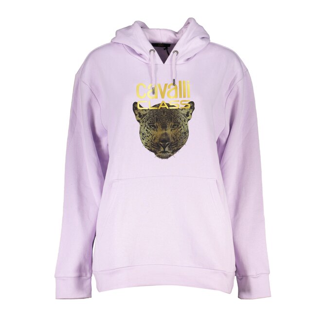 Cavalli Class QXT66ZCF062 Dámská mikina světle fialová XL světle fialová, XL