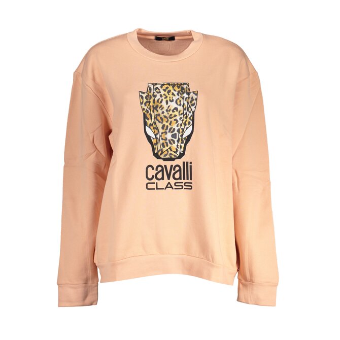 Cavalli Class QXT67YCF062 Dámská mikina lososová XL Lososová, XL