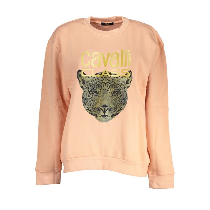 Cavalli Class QXT67ZCF062 Dámská mikina lososová XL Lososová, XL