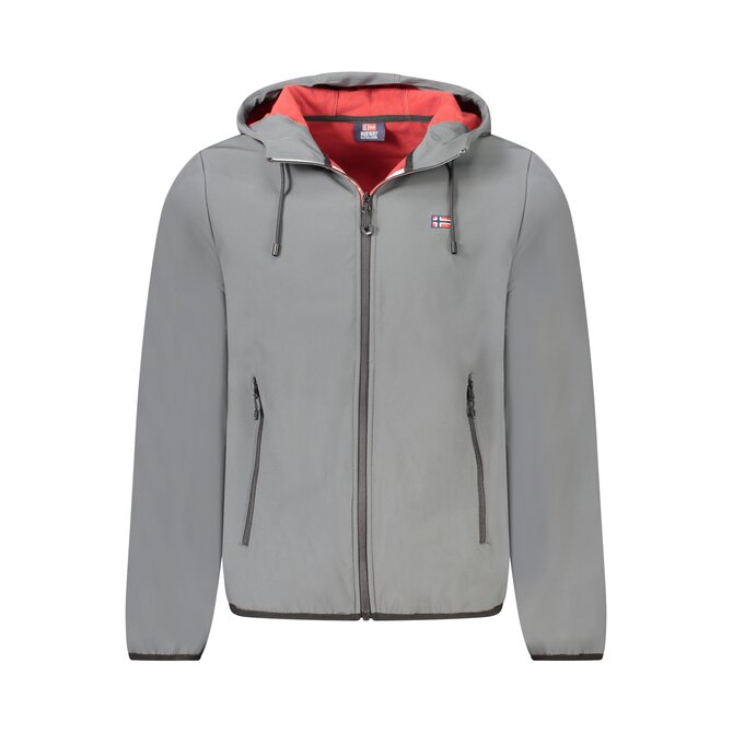 Norway 1963 119141 Pánská softshellová bunda šedá 3XL šedá, 3XL