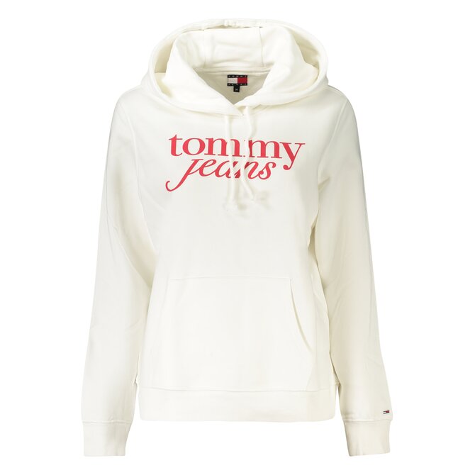 Tommy Jeans DW0DW20170 Dámská mikina bílá L bílá, L
