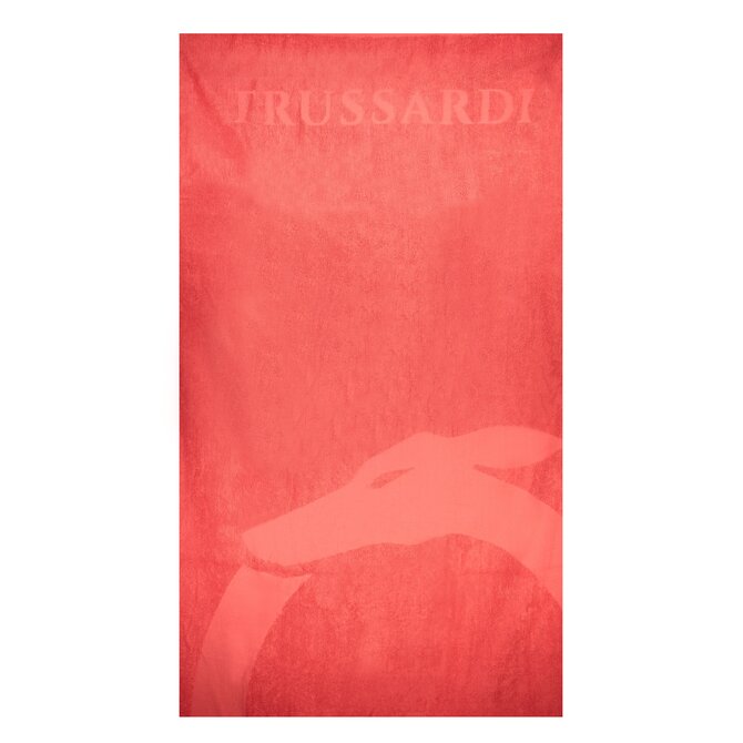 Trussardi TRU2MTW01 Plážová osuška červená 88 x 190 cm červená
