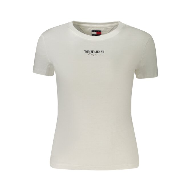 Tommy Jeans DW0DW20913 Dámské tričko bílé XL bílá, XL