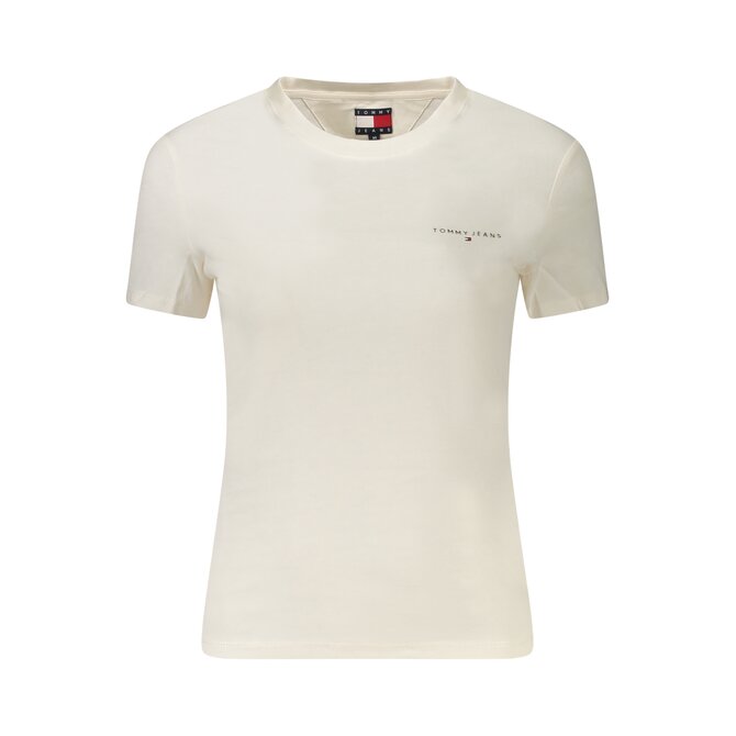 Tommy Jeans DW0DW21164 Dámské tričko bílé XL bílá, XL