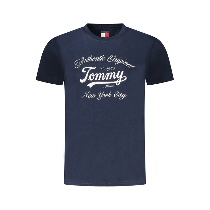 Tommy Jeans DW0DW21404 Dámské tričko navy S navy, S