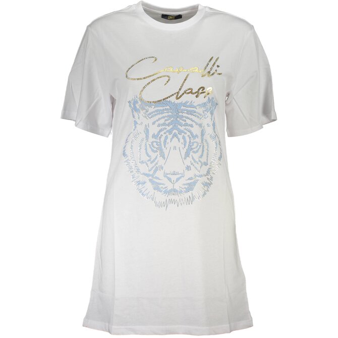Cavalli Class QXT10EJD060 Dámské tričko bílé M bílá, M