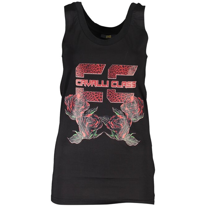 Cavalli Class QXT62EJD060 Dámské tílko černé XL černá, XL