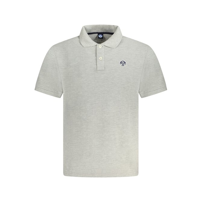 North Sails 995011000 Pánské polo šedé S šedá, S
