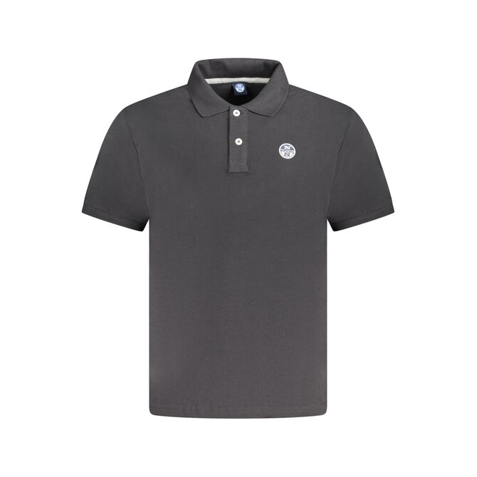 North Sails 995011000 Pánské polo černé 2XL černá, XXL
