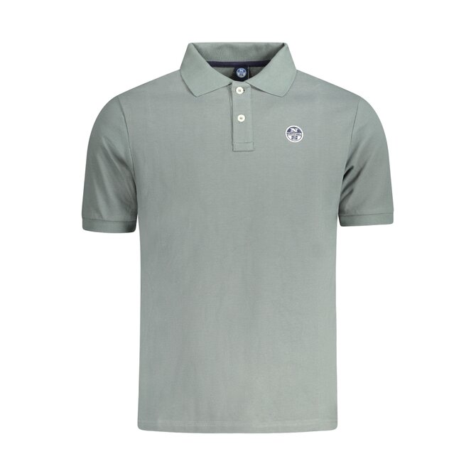 North Sails 995011000 Pánské polo šedozelené S šedozelená, S