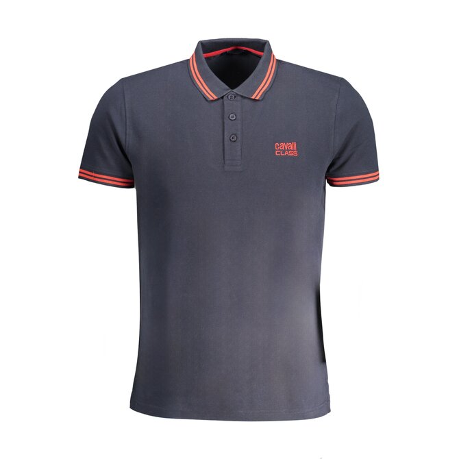 Cavalli Class QXT64YKB002 Pánské polo navy L navy, L