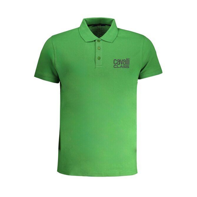 Cavalli Class QXT64ZKB002 Pánské polo zelené XL zelená, XL