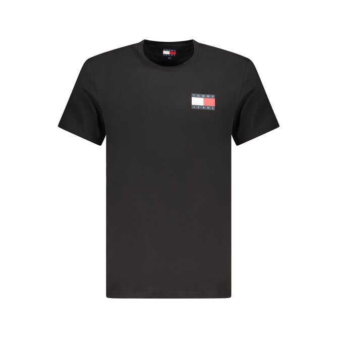 Tommy Jeans DM0DM20740 Pánské tričko černé XL černá, XL