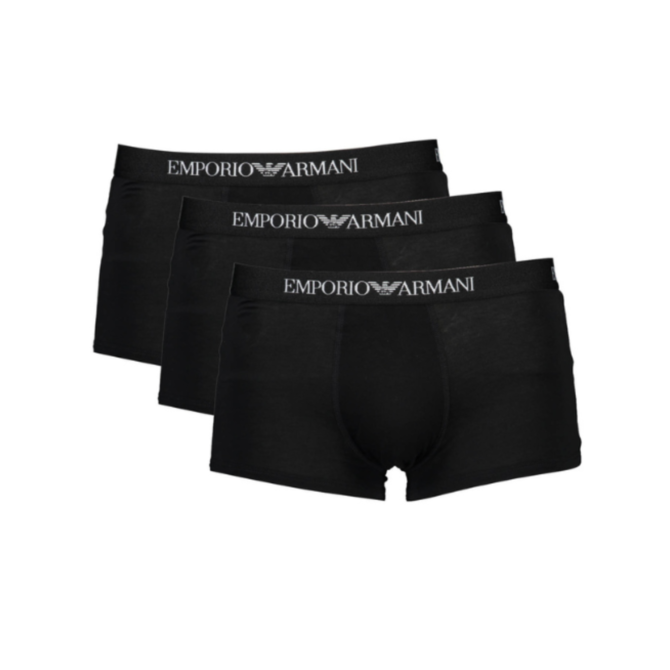 Emporio Armani 111610-CC722 Boxer 3 PACK černé M černá, M