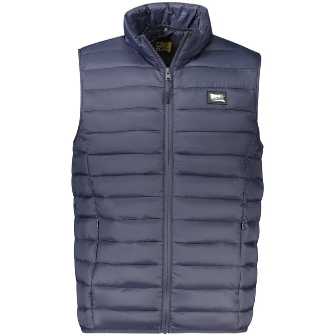 Cavalli Class TXT40VSB049 Pánská vesta navy 2XL navy, XXL