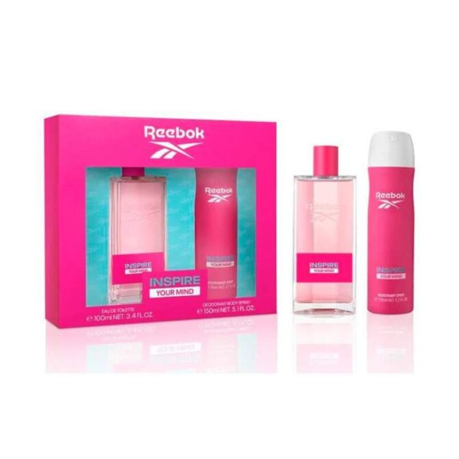Reebok Inspire Your Mind Woman Edt 100ml & Body Spray 150ml