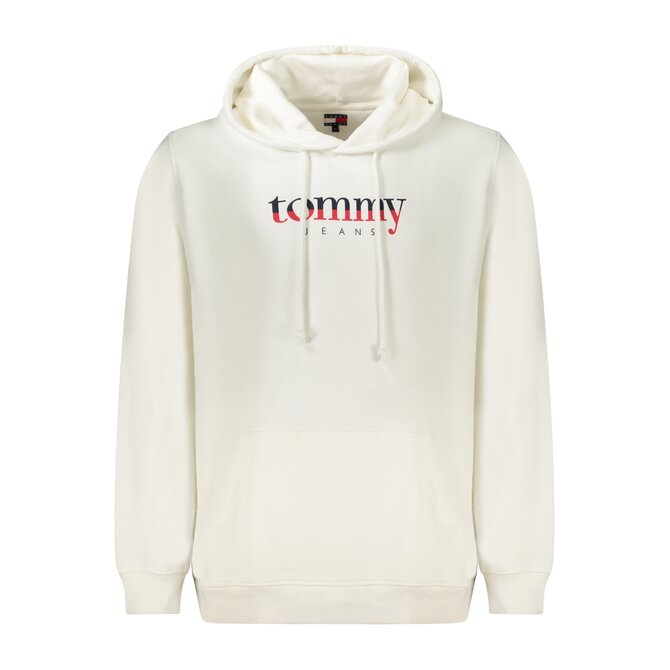 Tommy Jeans DM0DM22113 Pánská mikina bílá  L bílá, L