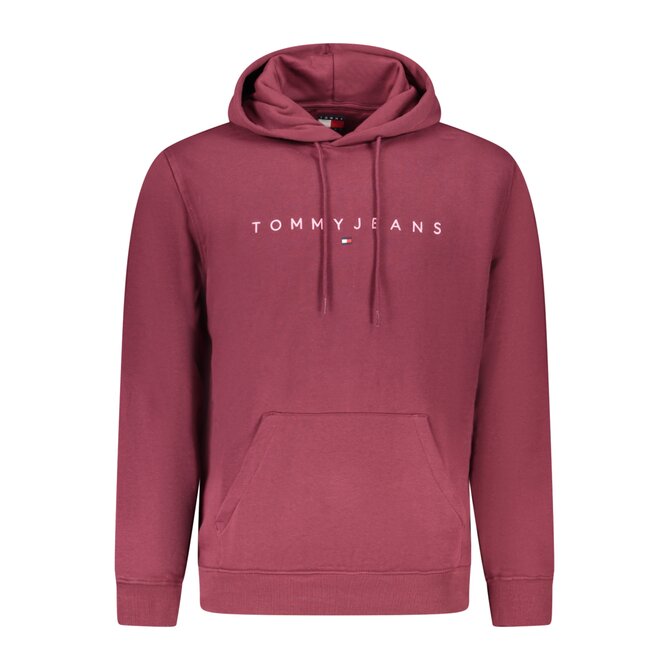 Tommy Jeans DM0DM20746 Pánská mikina vínová XL vínová, XL